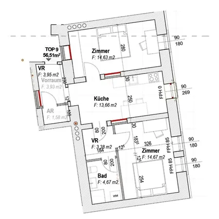 아파트 Living Eggenberg 9 그라츠